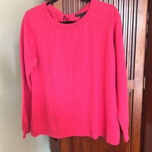Banana Republic Woman’s Pullover Sweater Crew Neck Size XL Rose Pink EUC